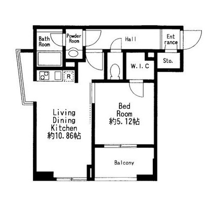 東京都板橋区中丸町 賃貸マンション 1K