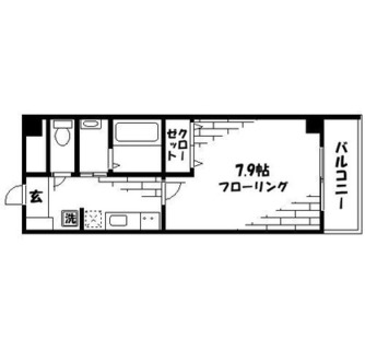 東京都板橋区板橋２丁目 賃貸マンション 1K