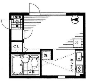 東京都板橋区熊野町 賃貸マンション 1R