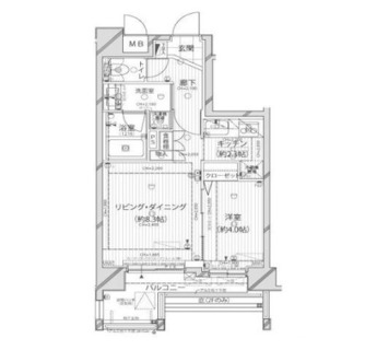 東京都板橋区板橋２丁目 賃貸マンション 1LDK