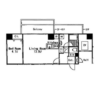 東京都板橋区大山西町 賃貸マンション 1LDK