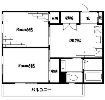 東京都板橋区大山町 賃貸マンション 2DK