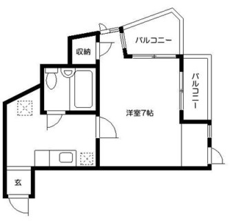 東京都板橋区熊野町 賃貸マンション 1K