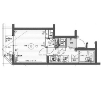 東京都板橋区氷川町 賃貸マンション 1K