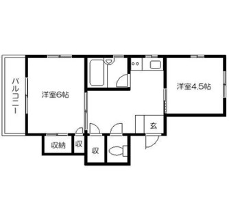 東京都板橋区氷川町 賃貸マンション 2K