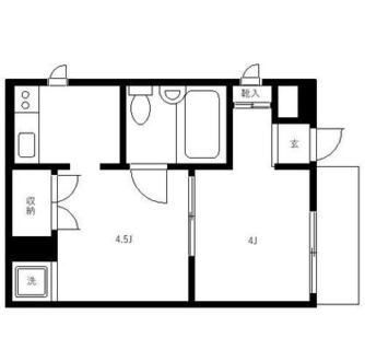 東京都板橋区熊野町 賃貸マンション 2K